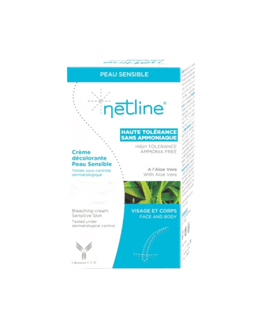 NETLINE - Crème Décolorante Peaux Sensibles, 2x30ml